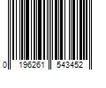 Barcode Image for UPC code 0196261543452