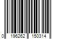 Barcode Image for UPC code 0196262150314