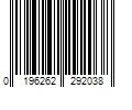 Barcode Image for UPC code 0196262292038