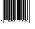 Barcode Image for UPC code 0196265118106