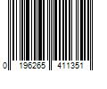 Barcode Image for UPC code 0196265411351