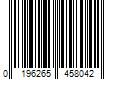 Barcode Image for UPC code 0196265458042