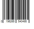 Barcode Image for UPC code 0196265540495