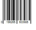 Barcode Image for UPC code 0196265603985