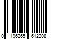 Barcode Image for UPC code 0196265612208