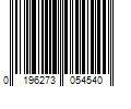 Barcode Image for UPC code 0196273054540