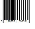 Barcode Image for UPC code 0196275003331