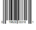 Barcode Image for UPC code 019628033161