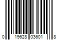 Barcode Image for UPC code 019628036018