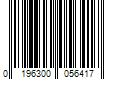 Barcode Image for UPC code 0196300056417