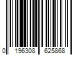 Barcode Image for UPC code 0196308625868