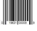 Barcode Image for UPC code 019631000099