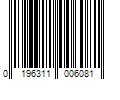 Barcode Image for UPC code 0196311006081