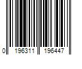 Barcode Image for UPC code 0196311196447