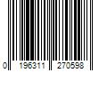 Barcode Image for UPC code 0196311270598