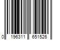 Barcode Image for UPC code 0196311651526