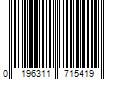 Barcode Image for UPC code 0196311715419