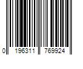 Barcode Image for UPC code 0196311769924