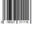 Barcode Image for UPC code 0196327011116