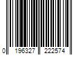 Barcode Image for UPC code 0196327222574