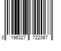 Barcode Image for UPC code 0196327722067