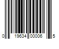 Barcode Image for UPC code 019634000065