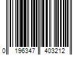 Barcode Image for UPC code 0196347403212