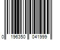 Barcode Image for UPC code 0196350041999