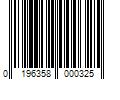 Barcode Image for UPC code 0196358000325