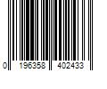 Barcode Image for UPC code 0196358402433