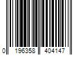 Barcode Image for UPC code 0196358404147