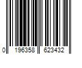 Barcode Image for UPC code 0196358623432. Product Name: DSG Men's Sport Fleece Full-Zip Hoodie, Medium, Pure Black