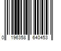 Barcode Image for UPC code 0196358640453