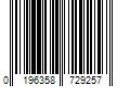 Barcode Image for UPC code 0196358729257