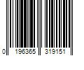 Barcode Image for UPC code 0196365319151