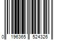 Barcode Image for UPC code 0196365524326