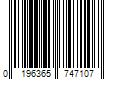 Barcode Image for UPC code 0196365747107