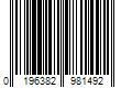 Barcode Image for UPC code 0196382981492