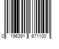 Barcode Image for UPC code 0196391671100