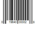 Barcode Image for UPC code 019640000028