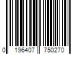 Barcode Image for UPC code 0196407750270