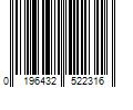 Barcode Image for UPC code 0196432522316