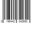 Barcode Image for UPC code 0196442342690