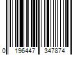 Barcode Image for UPC code 0196447347874