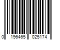 Barcode Image for UPC code 0196465025174