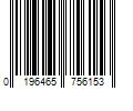 Barcode Image for UPC code 0196465756153