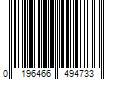 Barcode Image for UPC code 0196466494733