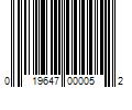 Barcode Image for UPC code 019647000052