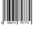 Barcode Image for UPC code 0196470757770