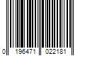 Barcode Image for UPC code 0196471022181